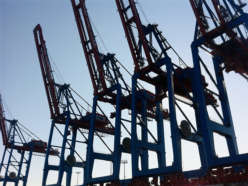 某港口机械设备使用超帆卷盘电缆